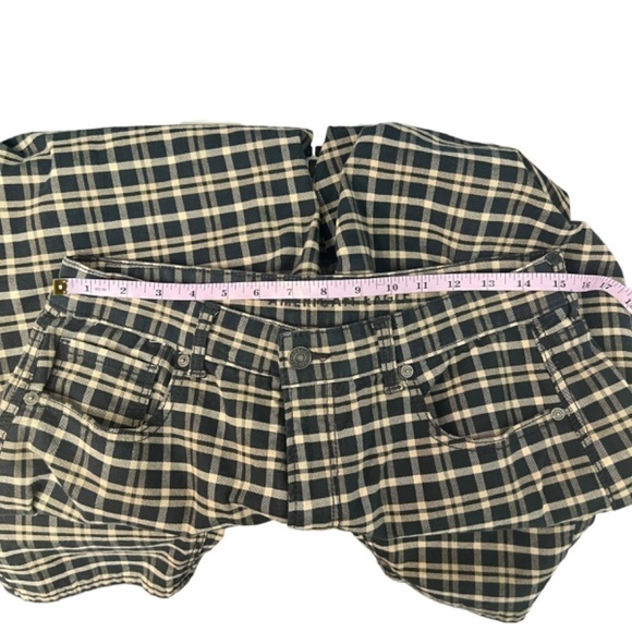 American Eagle Dark Academia Indie Chic Boho Twee Plaid Ankle Pants Womens Sz 14 - Picture 10 of 11